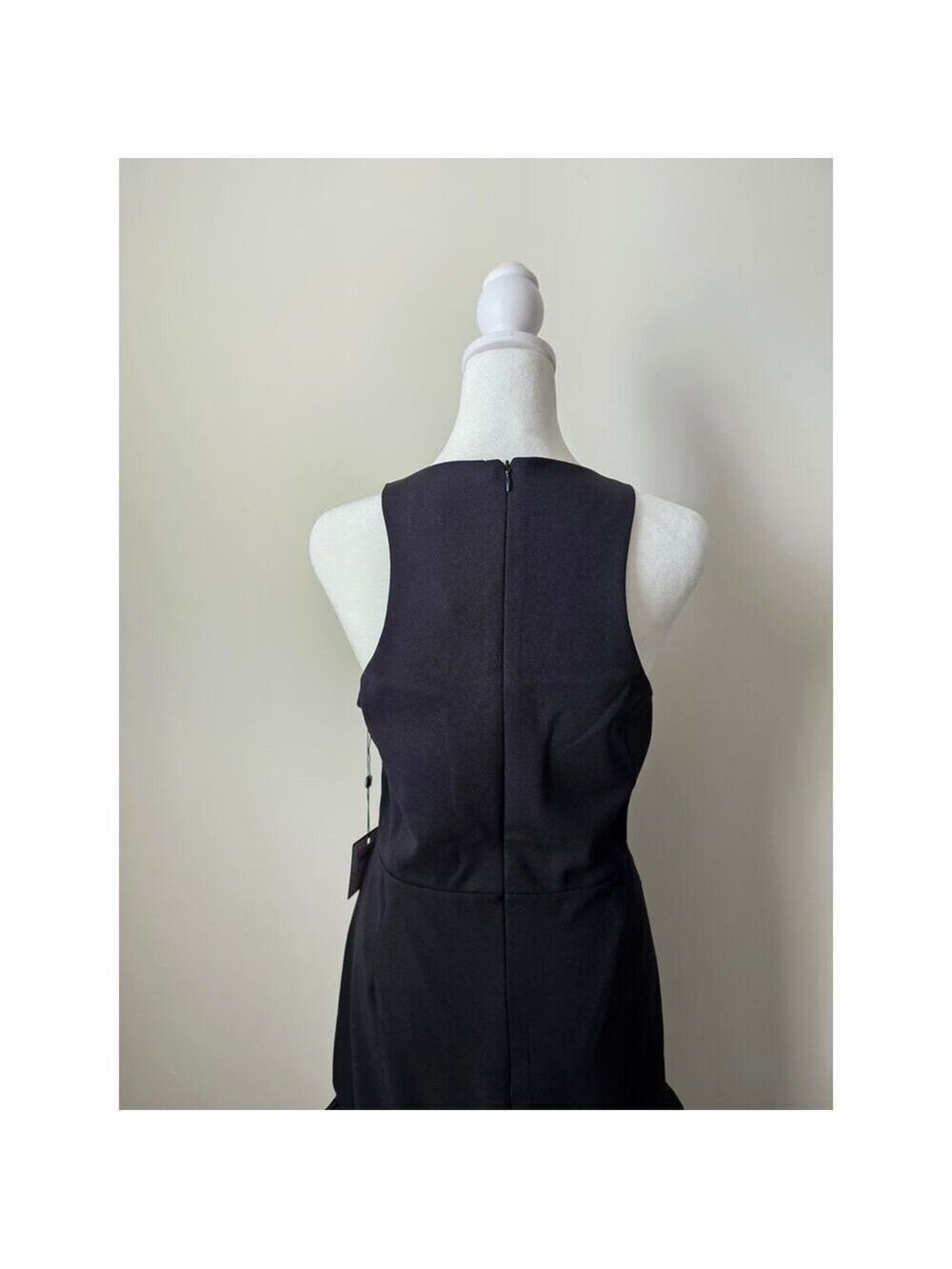 Laundry by Shelli Segal Black Fit & Flare Dress Size 12 - Picture 4 of 7